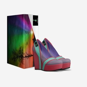 Vintage Rainbow Platform Pump (Womens)